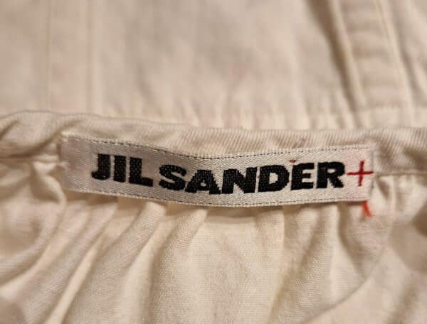 JIL SANDER Kleid weiß 38 – Bild 4