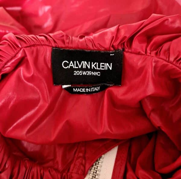 Calvin Klein Kleid rot 34-36 – Bild 5