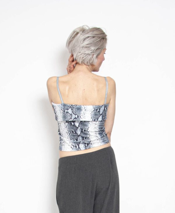 00s Top snake print M – Bild 3