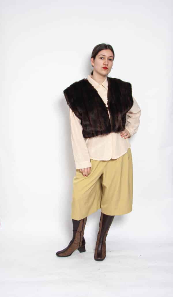 Otto Kern Bluse Seide peach 42 – Bild 4