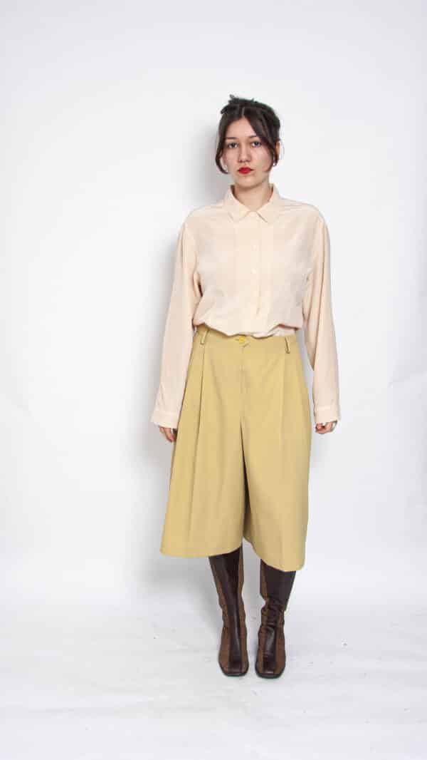 Otto Kern Bluse Seide peach 42 – Bild 2