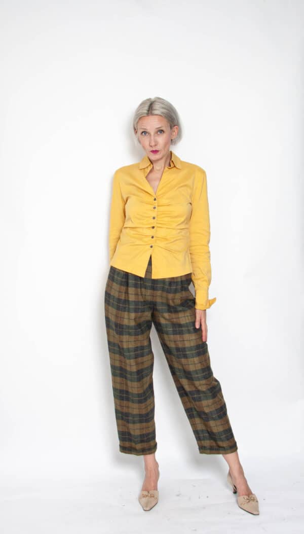 00s Rene Lezard Bluse 36 – Bild 4