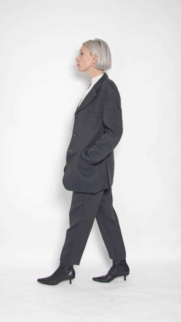 80s KENZO Hosenanzug Wolle 38 – Bild 7