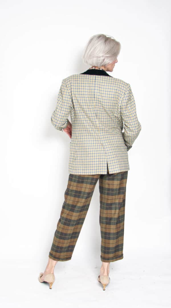 Kiton Kaschmir Blazer Hahnentritt 38 – Bild 5