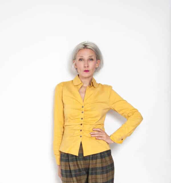 00s Rene Lezard Bluse 36