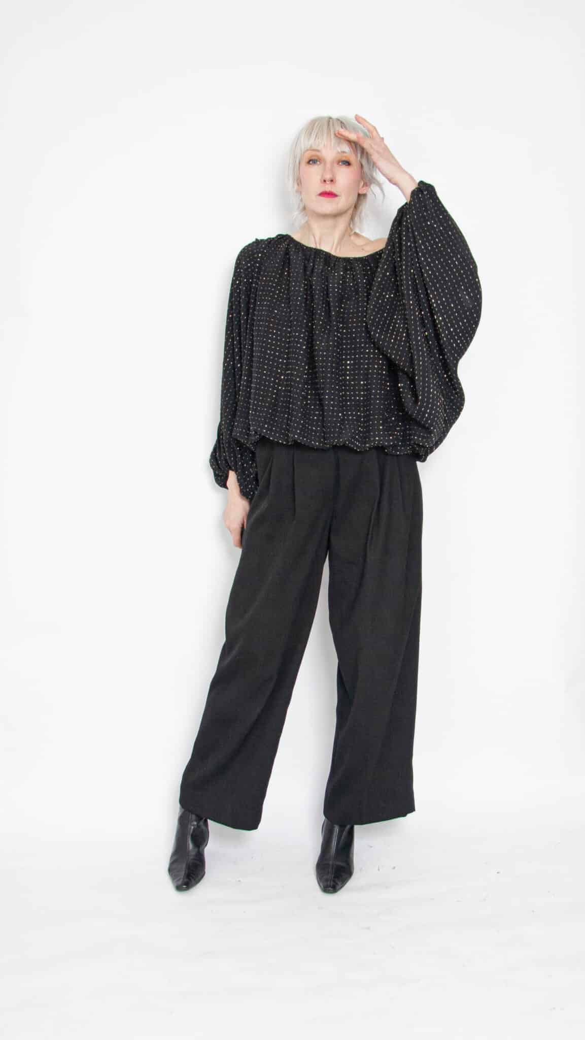 Christian DIOR Set Bluse Rock 38 – Bild 12